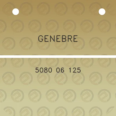 genebre-5080-06-125