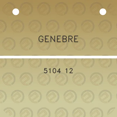 genebre-5104-12