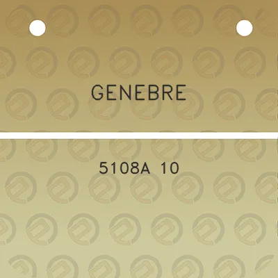 genebre-5108a-10