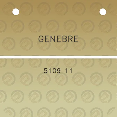 genebre-5109-11