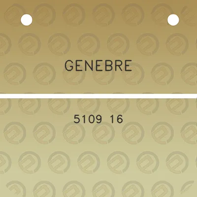 genebre-5109-16