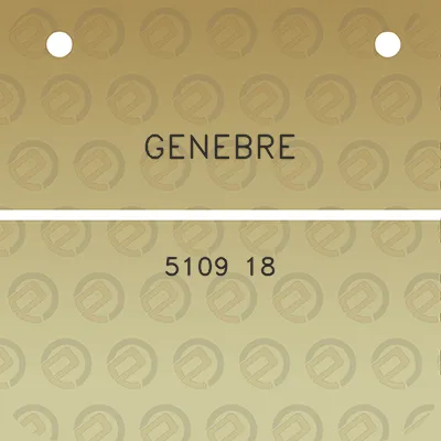 genebre-5109-18