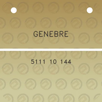 genebre-5111-10-144