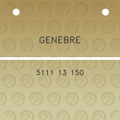 genebre-5111-13-150