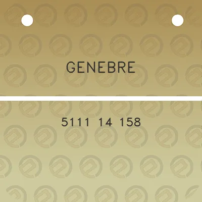 genebre-5111-14-158