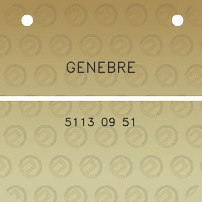 genebre-5113-09-51