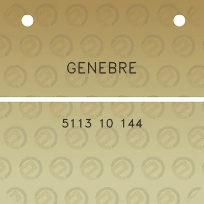 genebre-5113-10-144