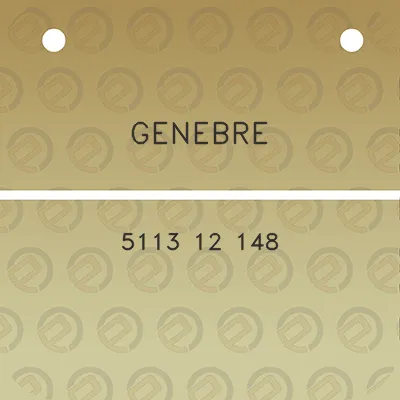 genebre-5113-12-148