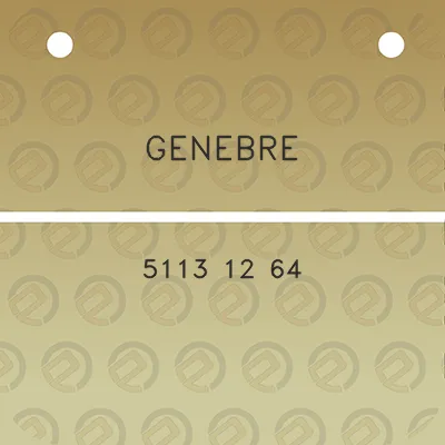 genebre-5113-12-64