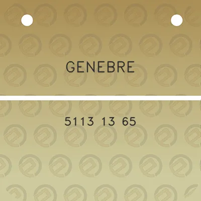 genebre-5113-13-65