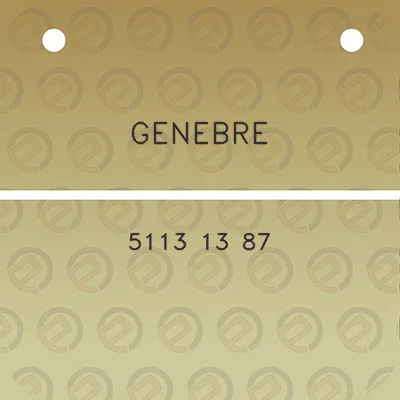 genebre-5113-13-87