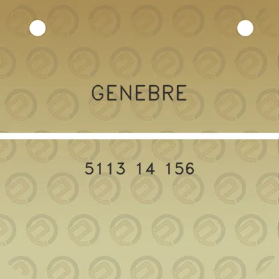 genebre-5113-14-156