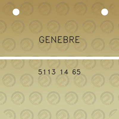 genebre-5113-14-65