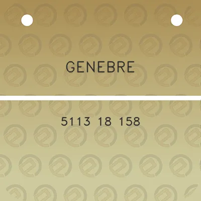 genebre-5113-18-158