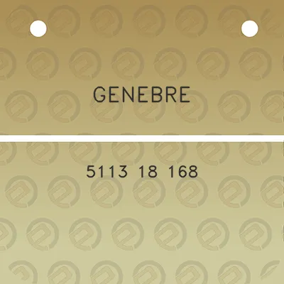 genebre-5113-18-168