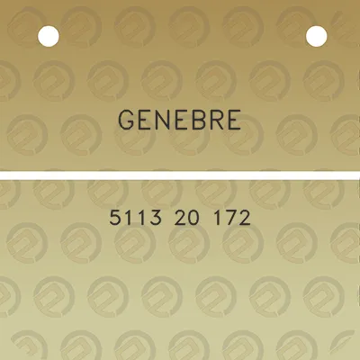 genebre-5113-20-172