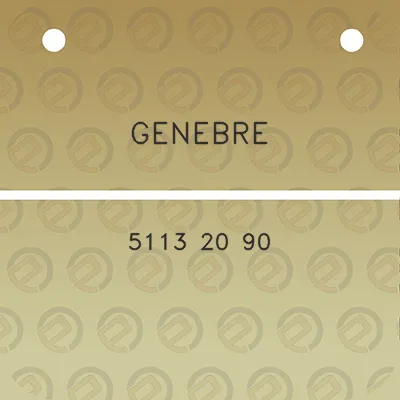 genebre-5113-20-90