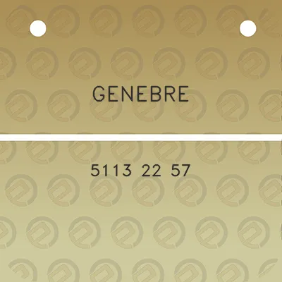 genebre-5113-22-57