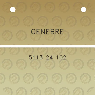 genebre-5113-24-102