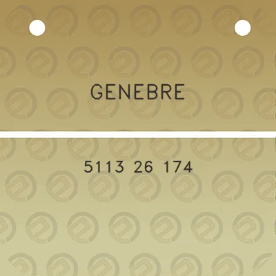 genebre-5113-26-174