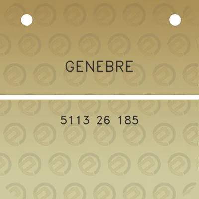 genebre-5113-26-185