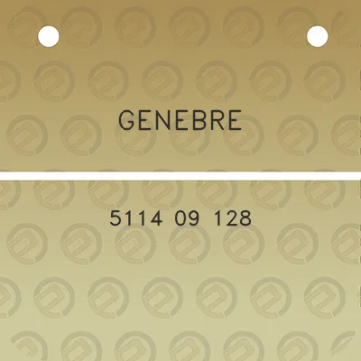 genebre-5114-09-128