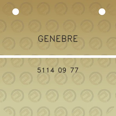 genebre-5114-09-77