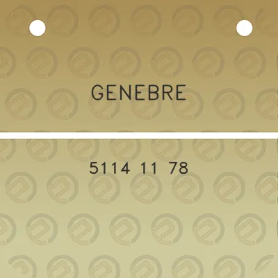 genebre-5114-11-78