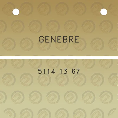 genebre-5114-13-67