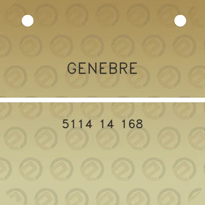 genebre-5114-14-168