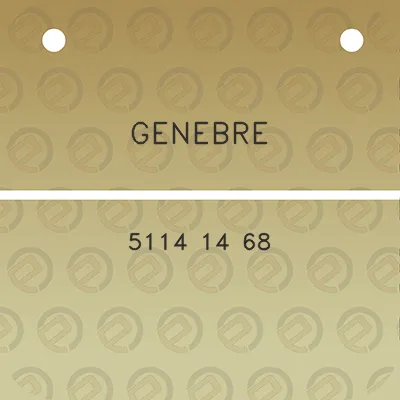 genebre-5114-14-68