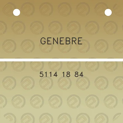 genebre-5114-18-84