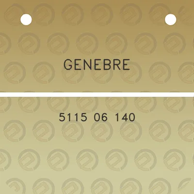 genebre-5115-06-140