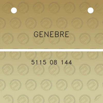 genebre-5115-08-144