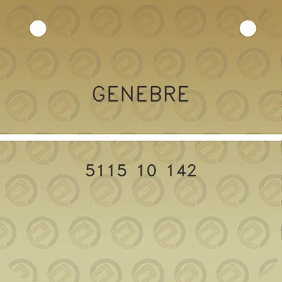 genebre-5115-10-142