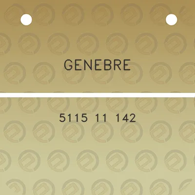 genebre-5115-11-142