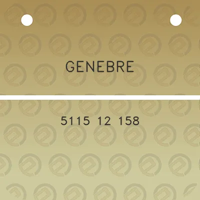 genebre-5115-12-158