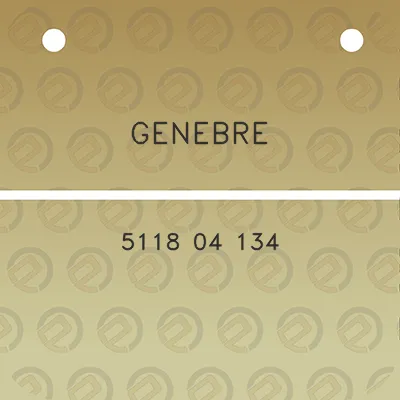 genebre-5118-04-134