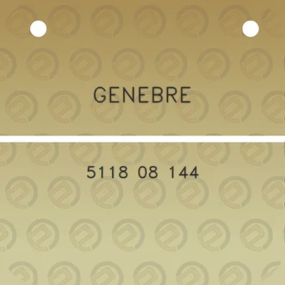 genebre-5118-08-144