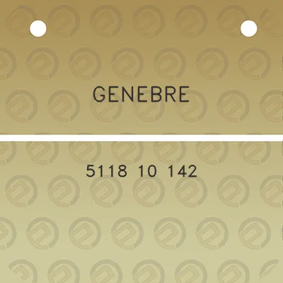 genebre-5118-10-142