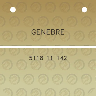 genebre-5118-11-142