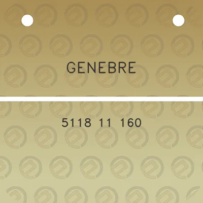 genebre-5118-11-160