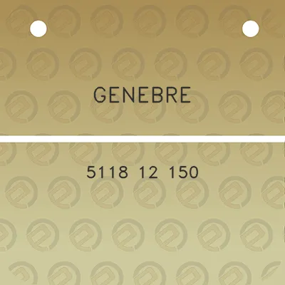 genebre-5118-12-150