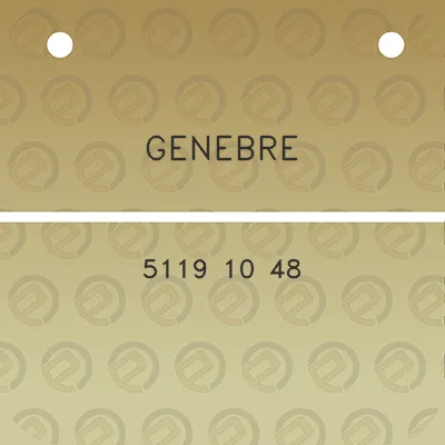 genebre-5119-10-48