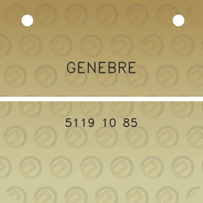 genebre-5119-10-85