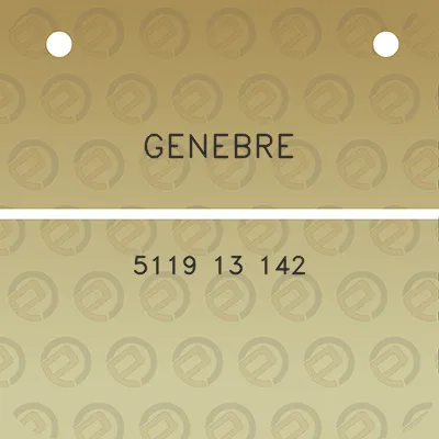 genebre-5119-13-142