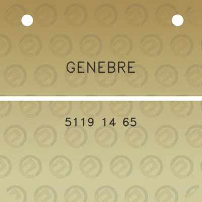 genebre-5119-14-65