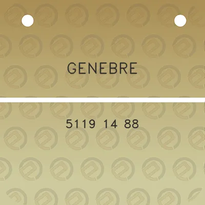 genebre-5119-14-88