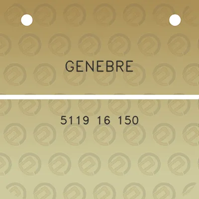 genebre-5119-16-150