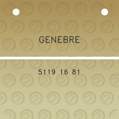 genebre-5119-16-81